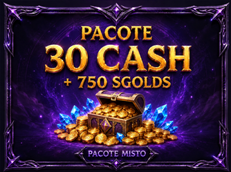30 Cash + 750 Sgolds'